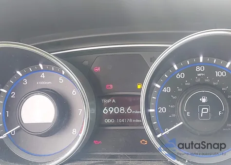 2014 Hyundai Sonata Gls из США, поврежденный, VIN 5NPEB4AC3EH874479